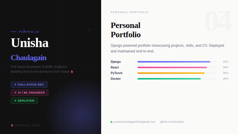 Portfolio Website